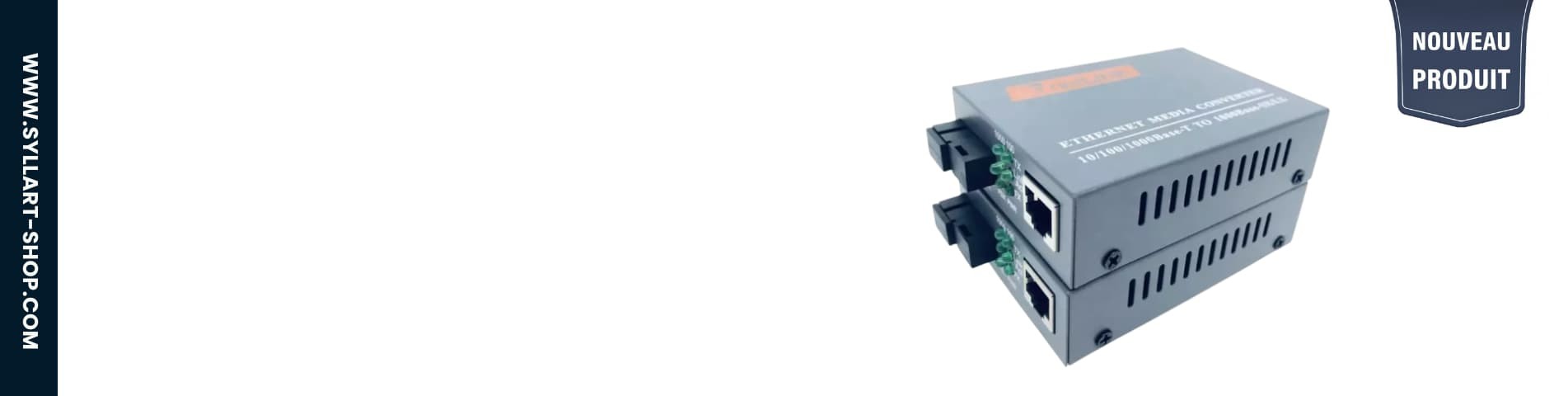 Convertisseur De Média Fibre Optique Gigabit Ethernet | 10/100/1000M