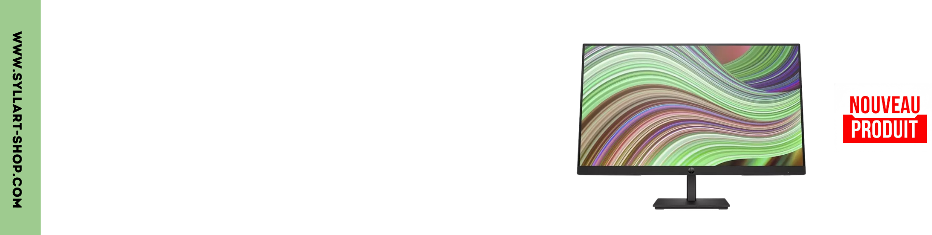 Écran HP V24v G5 23.8" FHD | 75Hz, 5ms | AMD FreeSync | Moniteur PC Bureau