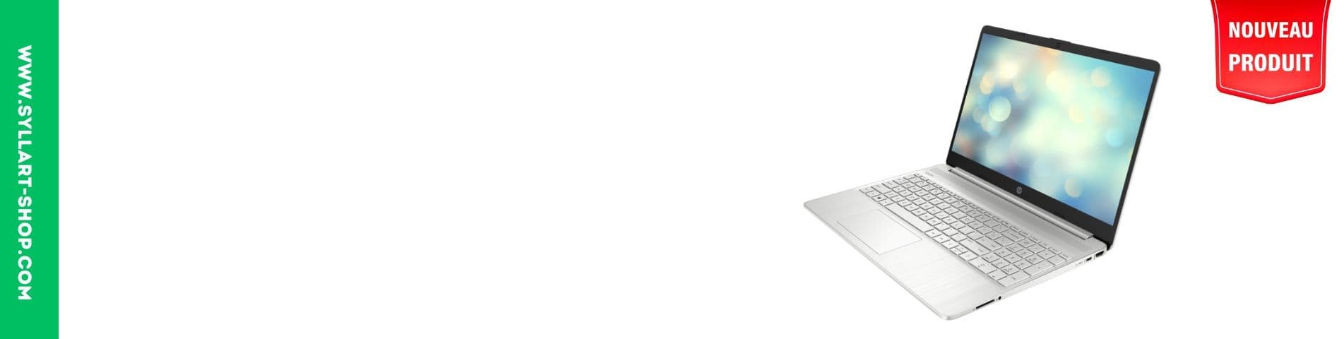 Ordinateur portable HP 15-FQ0007 | Celeron, 4Go/256Go SSD | 15.6" | Argent