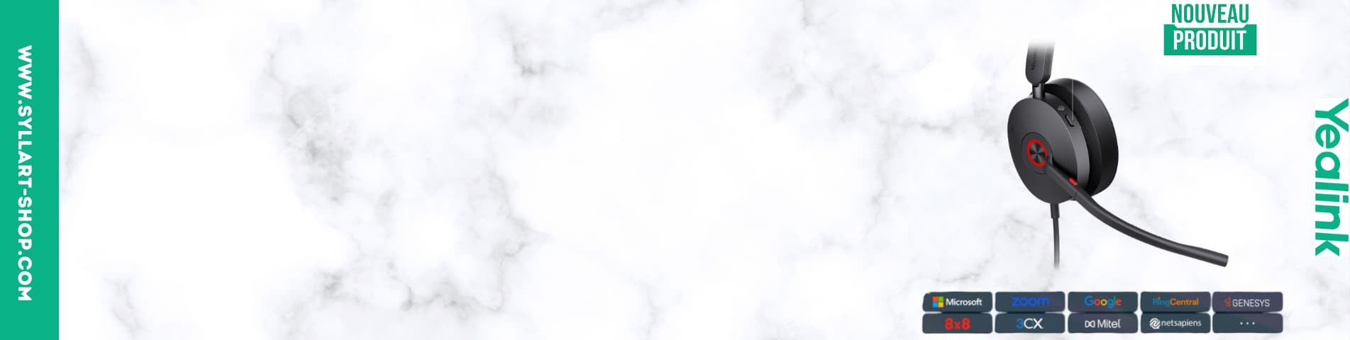 Yealink UH48 | Casque Professionnel ANC | Compatible Teams & UC